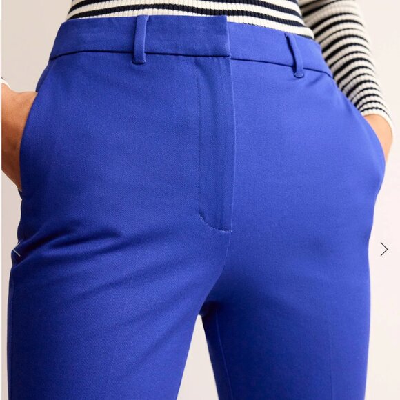 Boden Highgate Bi-Stretch Pants Persian Blue 10L NWT - Picture 5 of 7